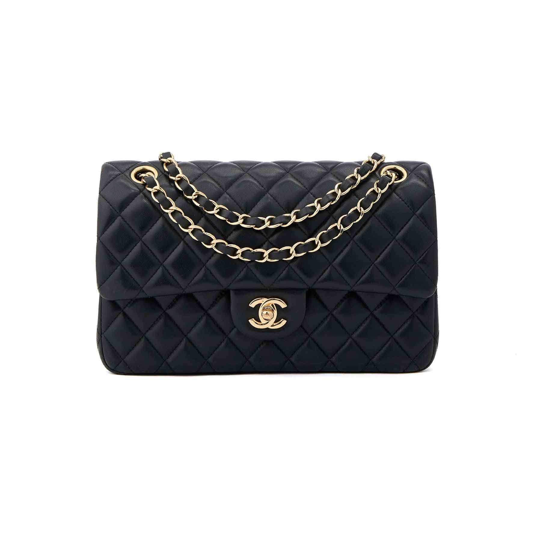 Chanel Classic Handbag Black - Designer Bag Hire
